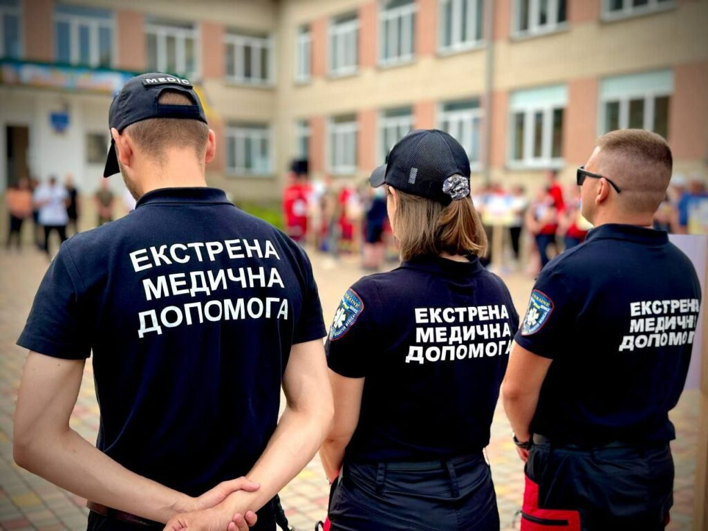 odeski paramediki trenuvalisya ryatuvati lyudej v umovah masovogo urazhennya2 1024x768